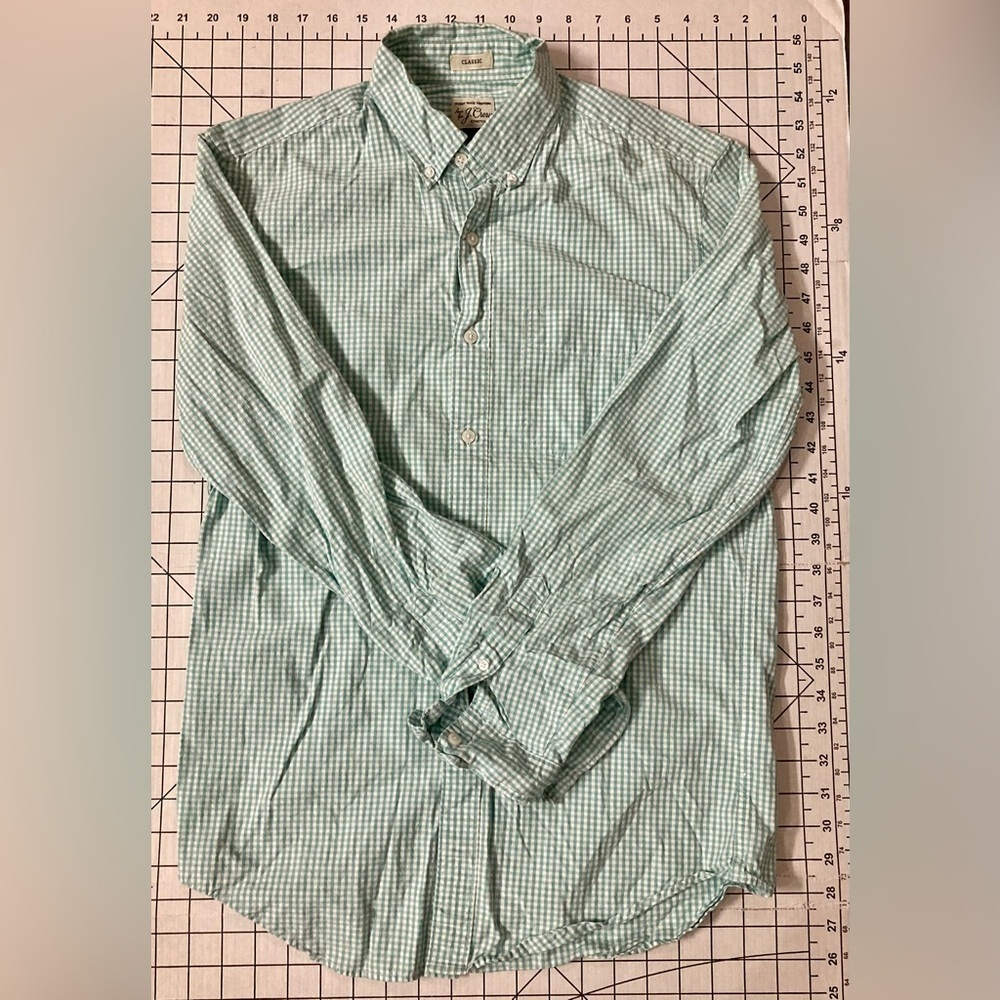 J. Crew Stretch Men’s Small Classic Fit Button Down Shirt